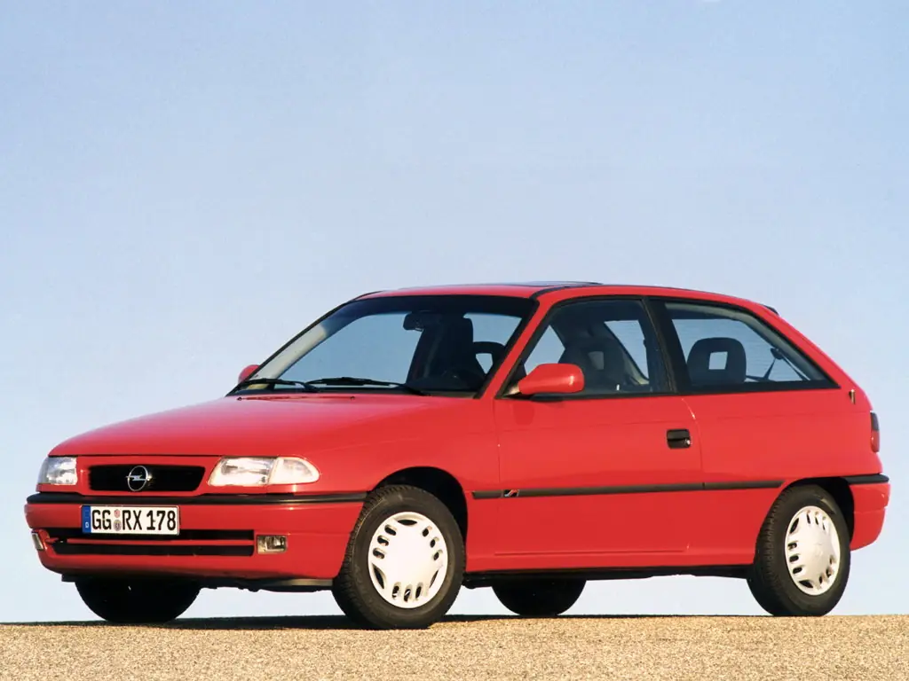 Opel Astra (53,  54) 1 поколение, рестайлинг, хэтчбек 3 дв. (08.1994 - 06.1998)